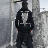 Dragon Printed High Street Tactical Hoodie