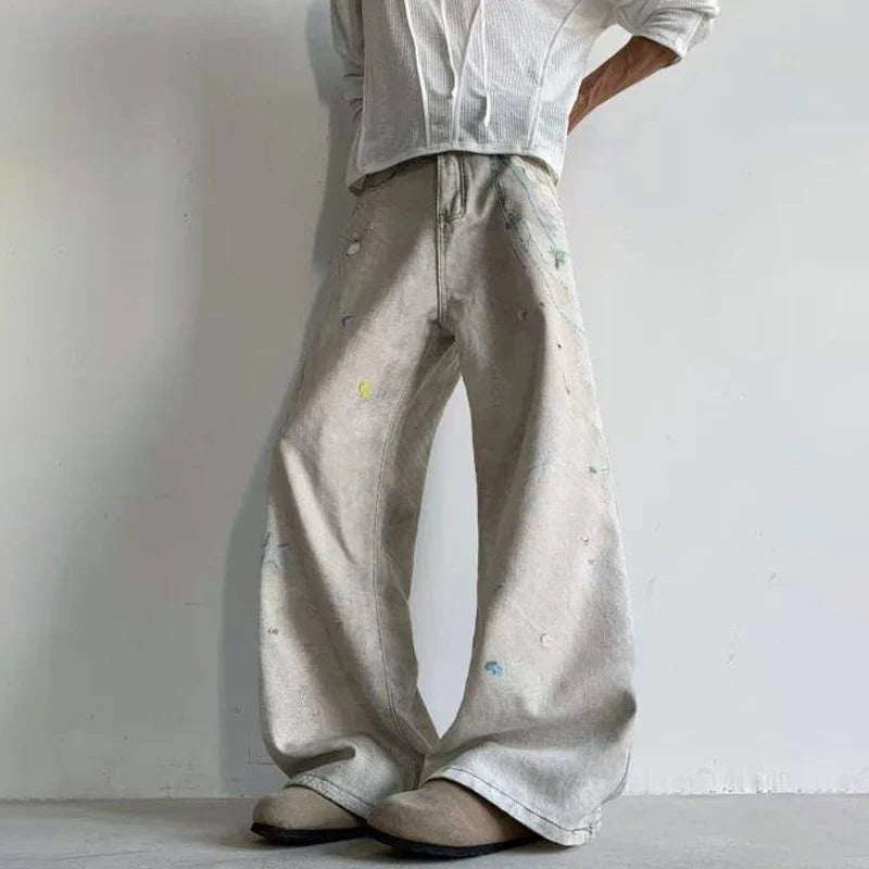 Back to Basics Washed Wide Leg Denim Jeans