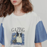 Stylish Casual Short Sleeve Women T-Shirt