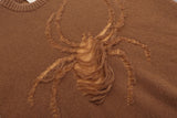 Y2K Spider Holes Sweater