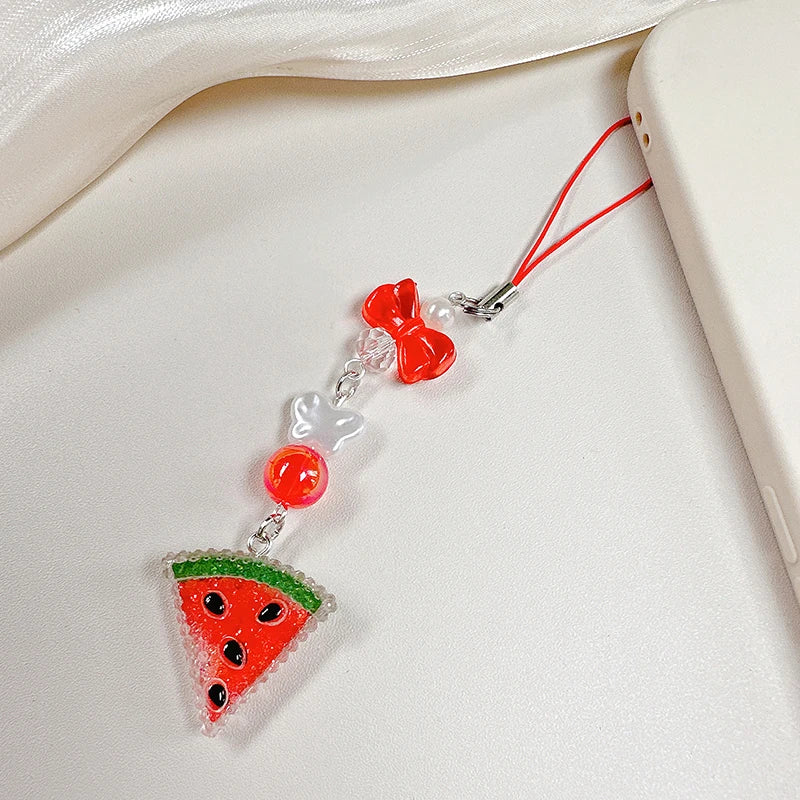 Floral Charm Keychain