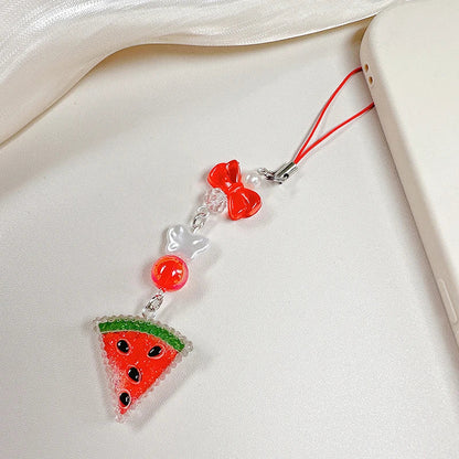 Floral Charm Keychain