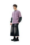 Crew Neck Solid Color Oversized T-Shirt