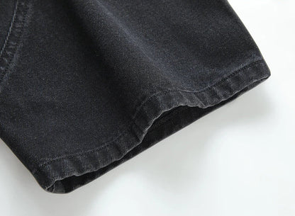 Nostalgic American Style Loose Fit Denim Jeans