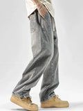 Streetwear Cool Autumn High Street Wide Leg Jeans