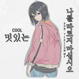 Y2K Sweater Anime Girl T-shirt
