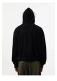 Streetwear Cozy Loose Fit Solid Color Hoodie