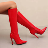 Sexy Stiletto Knee High Boot