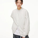 Stylish Streetwear Casual Zipper Sweatshirt