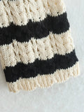 Vintage Striped Knitted Sweater