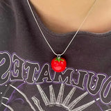 Sweet Tomato Pendant Necklace