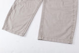 Insulated Distressed Washed Casual Wide Leg Jeans