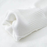 Warm Knitted Solid Color Classic Sweater