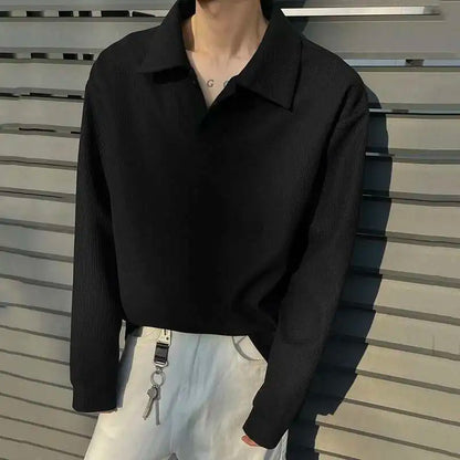 Korean Style Men's Classic T-shirts