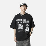 Y2K Graphic Oversized Cotton T-Shirt