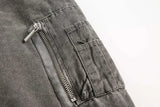 Structured Utility Hoodie Jacket