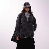 Versatile Streetwear Oversized Hip Hop Denim Jacket