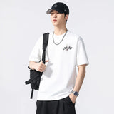 Black and White Stretchy Short Sleeve T-Shirt