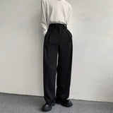 Black Formal Wide Leg Dress Pants