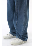High quality personalized fold waist Jeans
