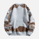 Y2K Stylish Hip Hop Knit Sweater