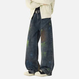 Streetwear High End Graffiti Denim Jeans