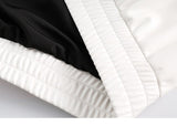PU Leather Star Embroidery Jacket