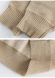 Stitched Ropes Embroidery Sweater