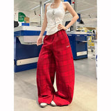 Y2K Chic American Style Star Graffiti Wide Leg Jogger