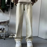 Streetwear American Style High Street Splicing Jeans