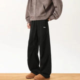 Vintage Straight Leg Pleated Sweatpants
