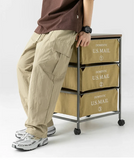 Summer Versatile Solid Color Cargo Pants