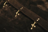 Streetwear Button Down Stand Collar Jacket