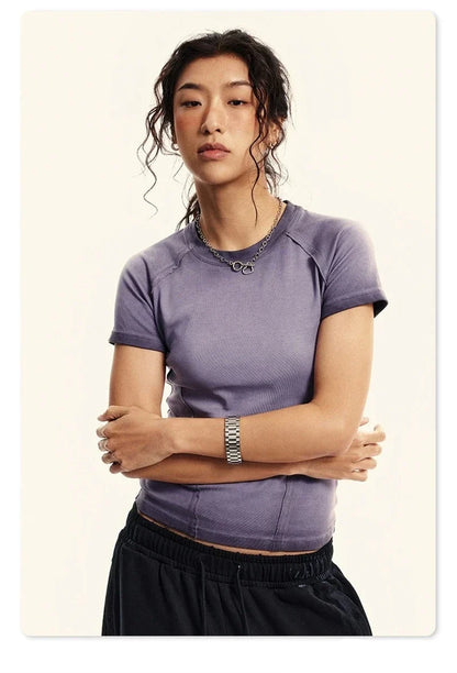 Women's Retro Elastic T-Shirt