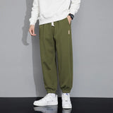 Fashionable Elastic Waist Drawstring Sweatpants