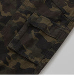 Mid-waist Camouflage Cargo Pants