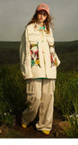 Vintage Flower Embroidery Jacket