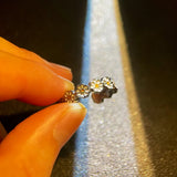 Adjustable Creative Daisy Flower Ring