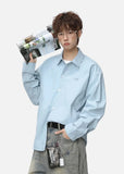 Premium Cleanfit Long Sleeve Blazer Shirt