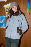 Insulated Y2K Color Block Baseball Jacket