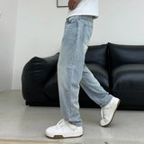 Straight & Sleek High-End Lysol Ice Silk Denim Jeans