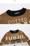 Vintage Apple Print Sweater
