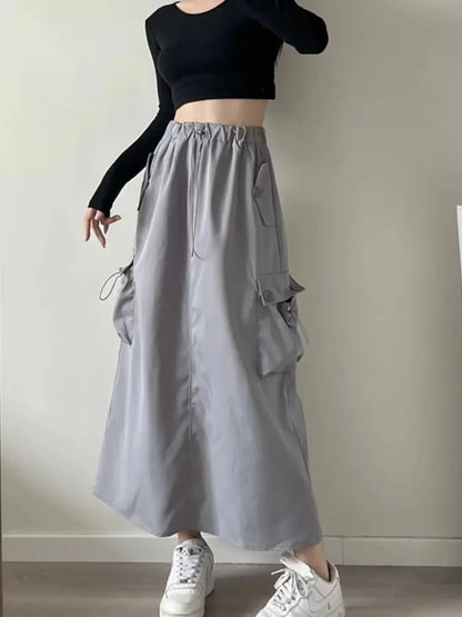 High-waist Women's Cargo Skirts