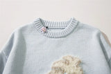 Cozy Streetwear Puppy Dog Knit Sweater