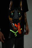 Doberman Swagger Reflective  T-Shirt