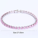 Iced Crystal Zirconia Bracelets