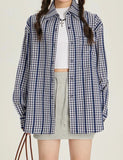 Striped Loose Long Sleeve Casual Shirt