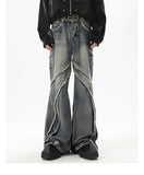 Vintage Easy Care Washed Slim Denim Baggy Jeans