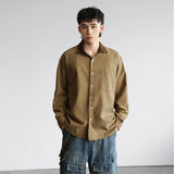 Signature Stylish Oversize Loose Casual Long Sleeve Shirt