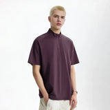 High Collar Urban Zip T-Shirt